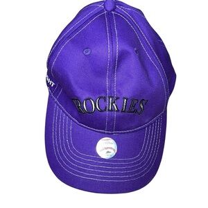 Colorado Rockies purple baseball cap hat